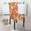 Fire Flame Pattern Print Chair Cover-grizzshop