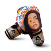 Fire Psychedelic Women Print Boxing Gloves-grizzshop