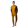 Fire Tornado Print Men's Pajamas-grizzshop