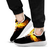 Firebird Phoenix Print White Athletic Shoes-grizzshop