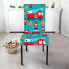 Firefighter Pattern Print Chair Cover-grizzshop