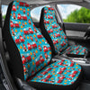 Firefighter Pattern Print Universal Fit Car Seat Cover-grizzshop