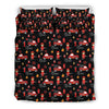 Firefighter Print Pattern Duvet Cover Bedding Set-grizzshop