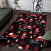 Firefighter Print Pattern Floor Mat-grizzshop