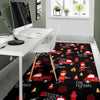 Firefighter Print Pattern Floor Mat-grizzshop