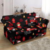 Firefighter Print Pattern Loveseat Cover-grizzshop