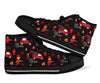 Firefighter Print Pattern Men Women's High Top Shoes-grizzshop