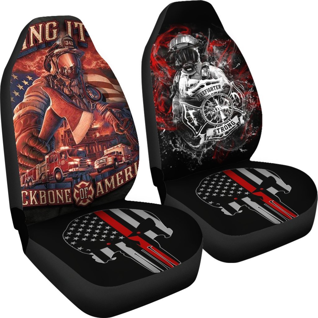 Firefighter car seat covers-grizzshop