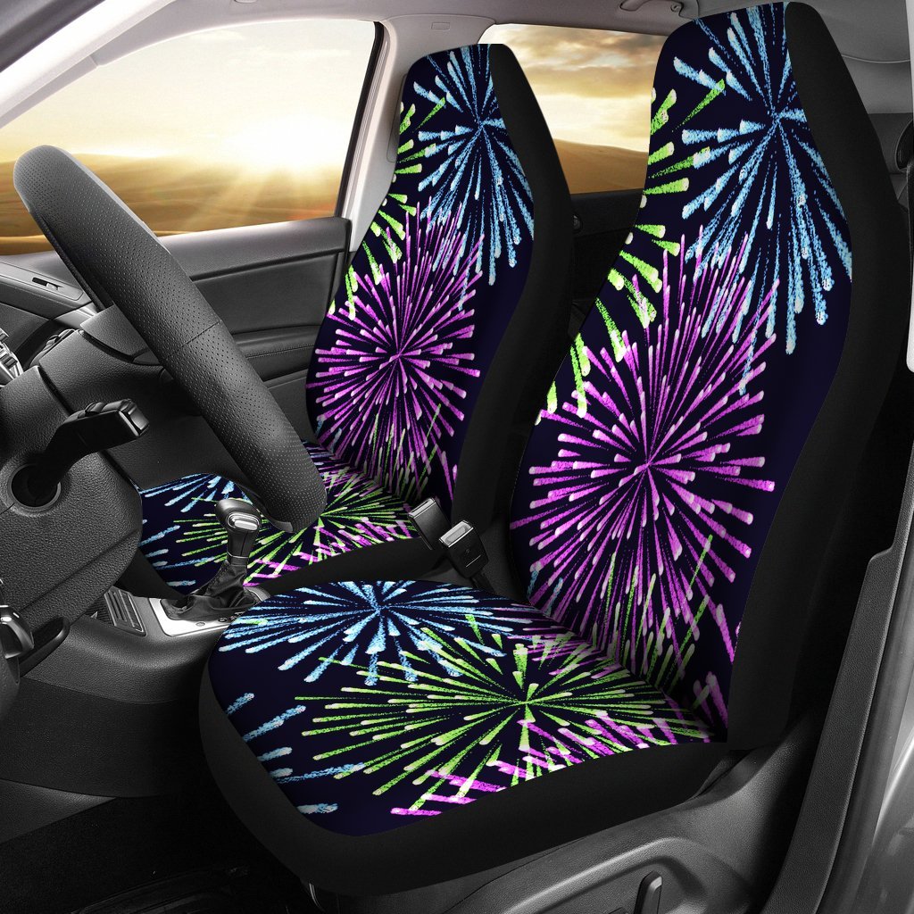 Fireworks Car Seat Covers-grizzshop