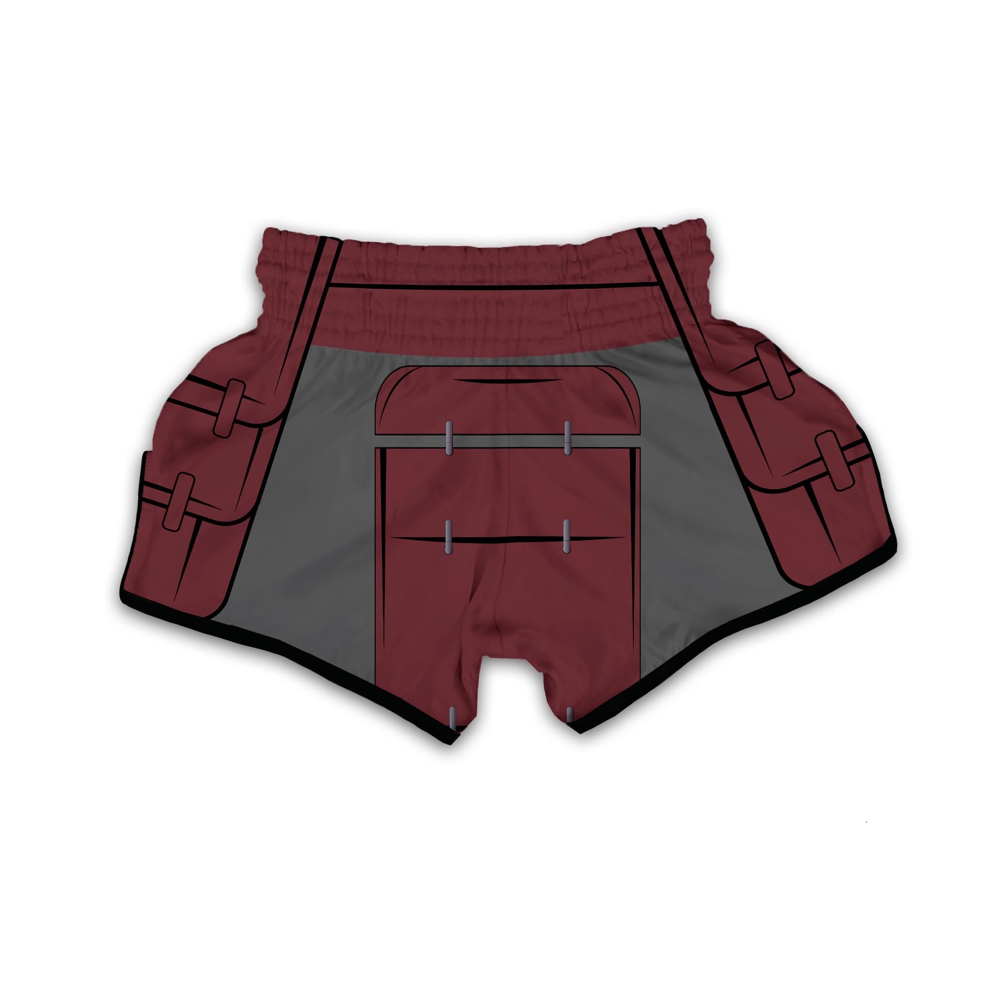 First Hokage Senju Muay Thai Boxing Shorts-grizzshop