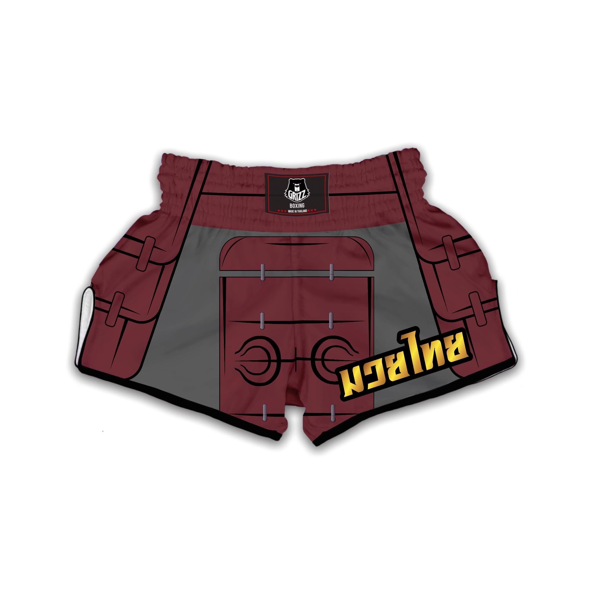 First Hokage Senju Muay Thai Boxing Shorts-grizzshop