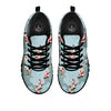 Fish Koi Print Pattern Black Sneaker-grizzshop