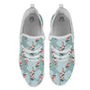 Fish Koi Print Pattern White Athletic Shoes-grizzshop