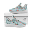 Fish Koi Print Pattern White Athletic Shoes-grizzshop