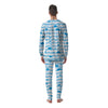 Fish Swimming In Blue Sea Print Pattern Men's Pajamas-grizzshop