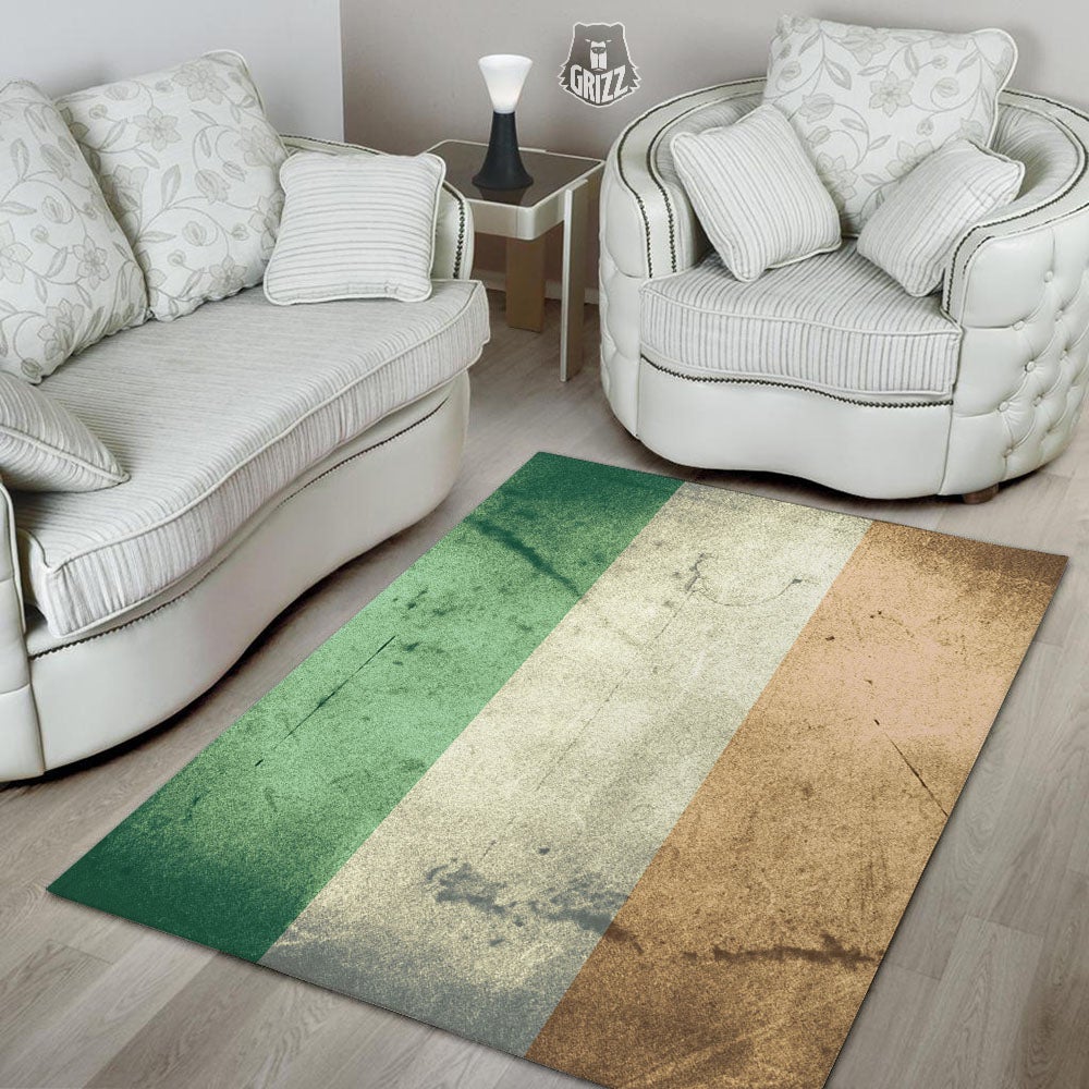 Flag Irish Print Floor Mat-grizzshop