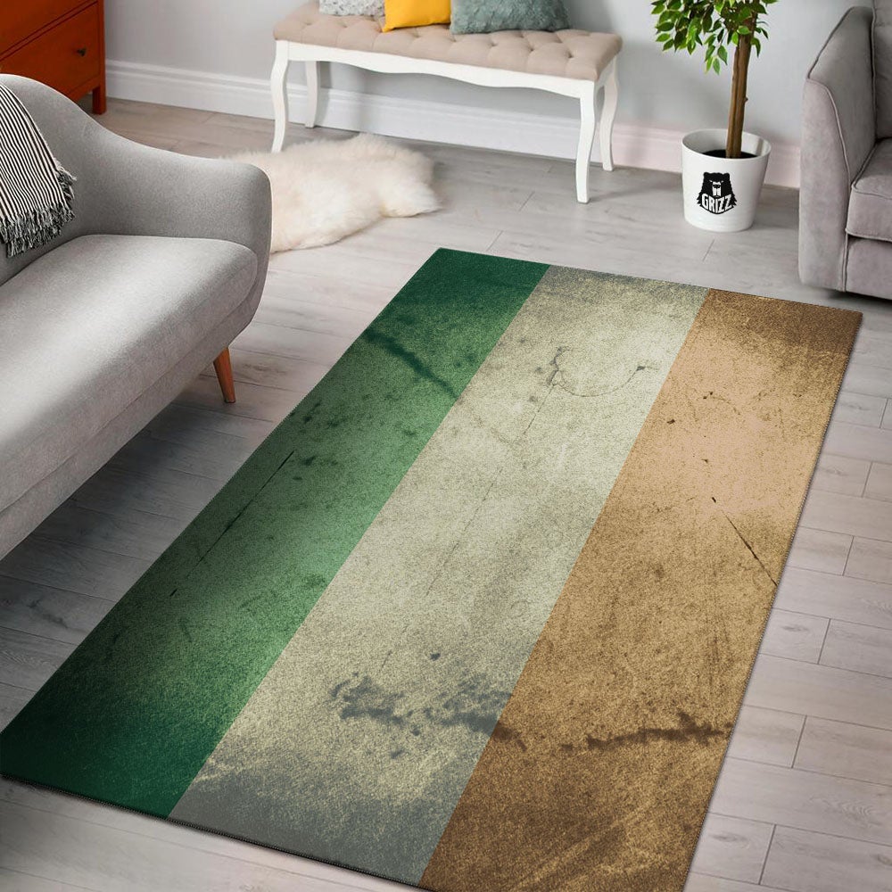 Flag Irish Print Floor Mat-grizzshop