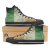 Flag Irish Print High Top Shoes-grizzshop