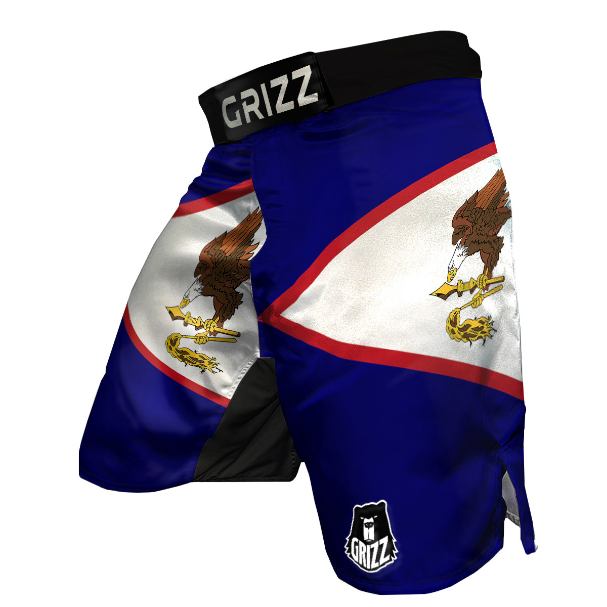 Flag Of American Samoa MMA Shorts-grizzshop