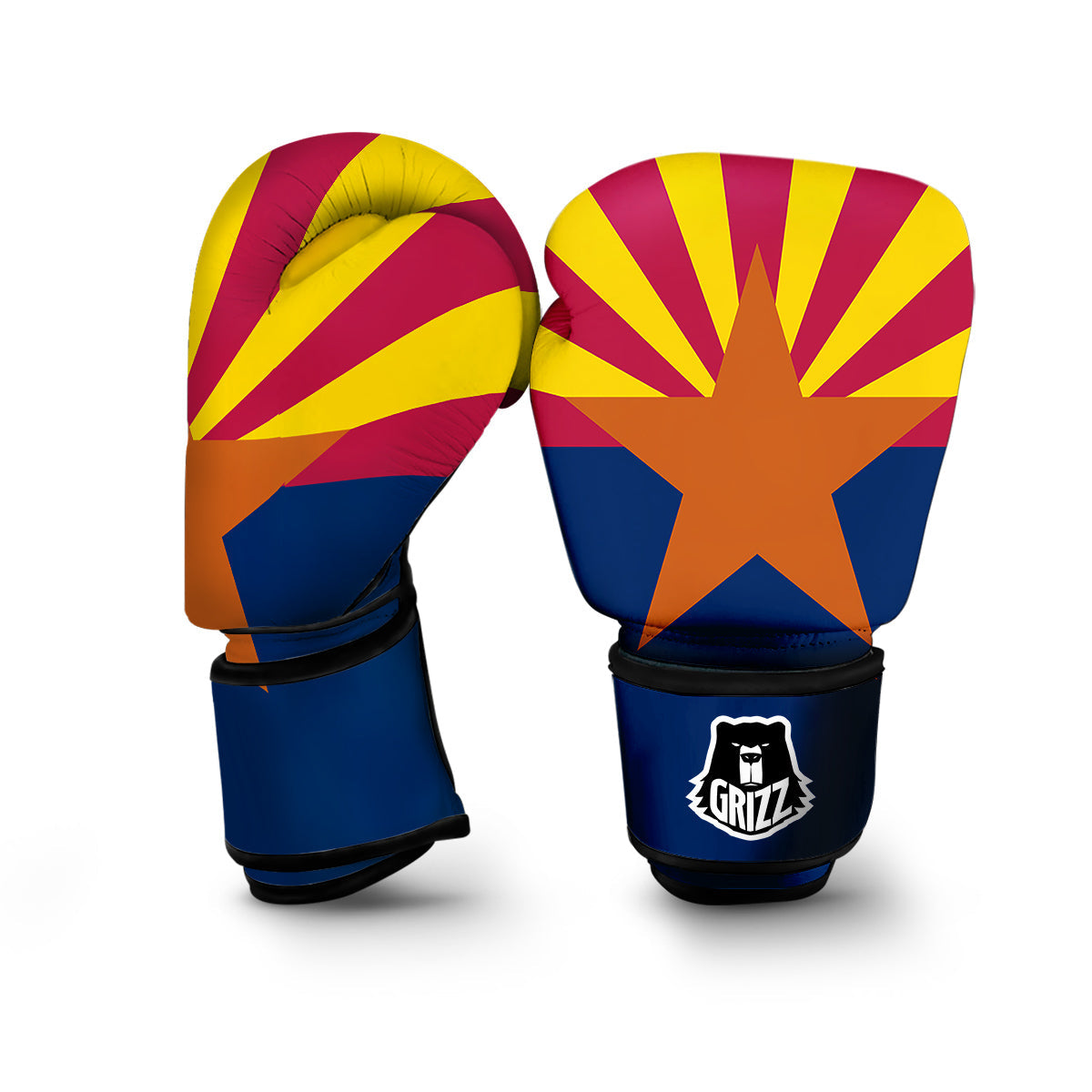 Flag Of Arizona Boxing Gloves-grizzshop