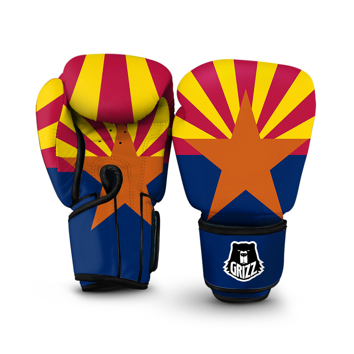 Flag Of Arizona Boxing Gloves-grizzshop