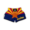 Flag Of Arizona Muay Thai Boxing Shorts-grizzshop