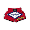 Flag Of Arkansas Muay Thai Boxing Shorts-grizzshop