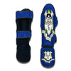 Flag Of Connecticut Muay Thai Shin Guards-grizzshop