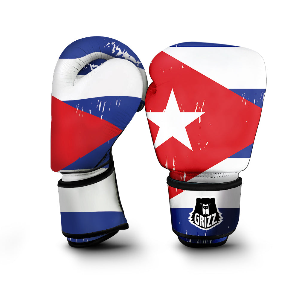 Flag Of Cuba Boxing Gloves-grizzshop