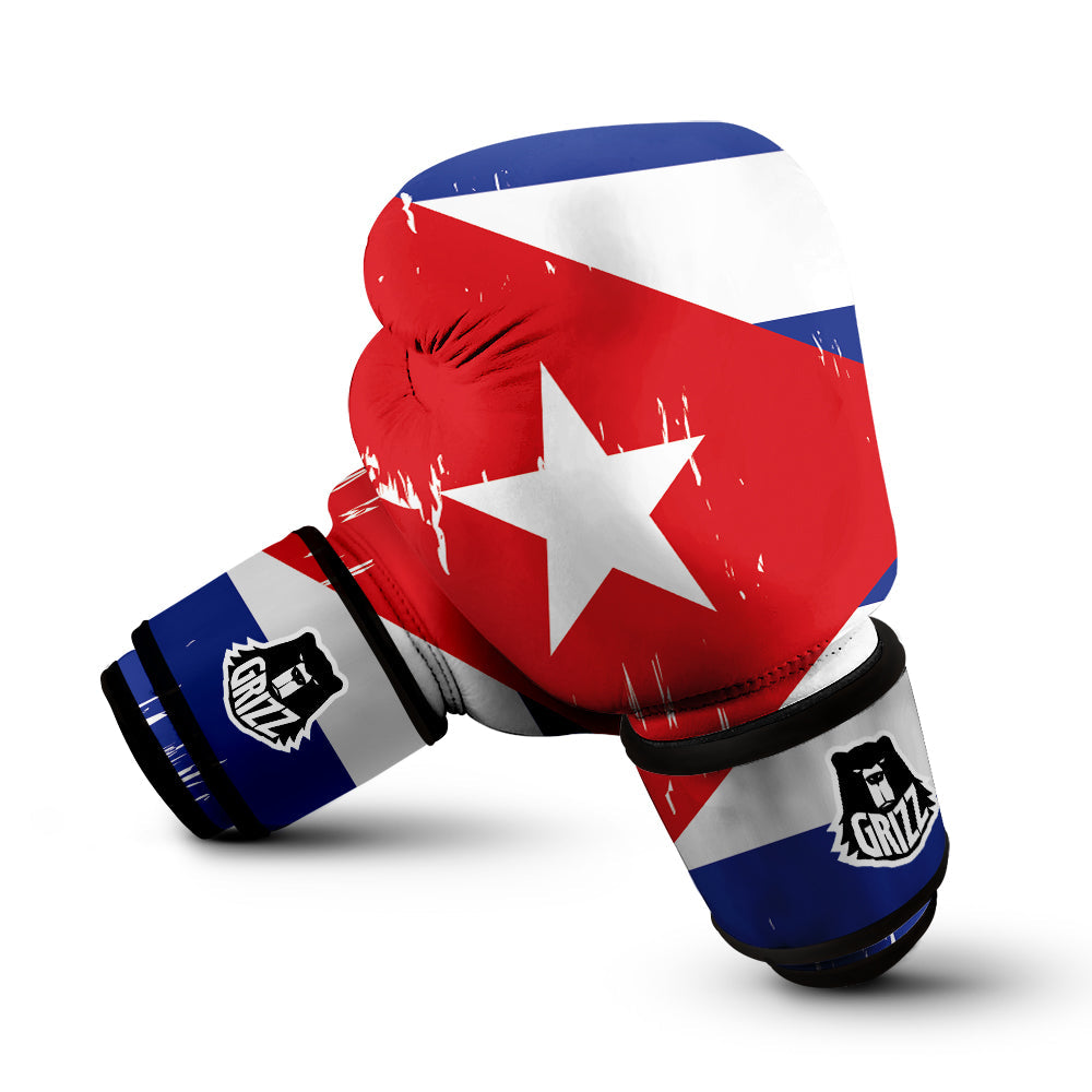 Flag Of Cuba Boxing Gloves-grizzshop