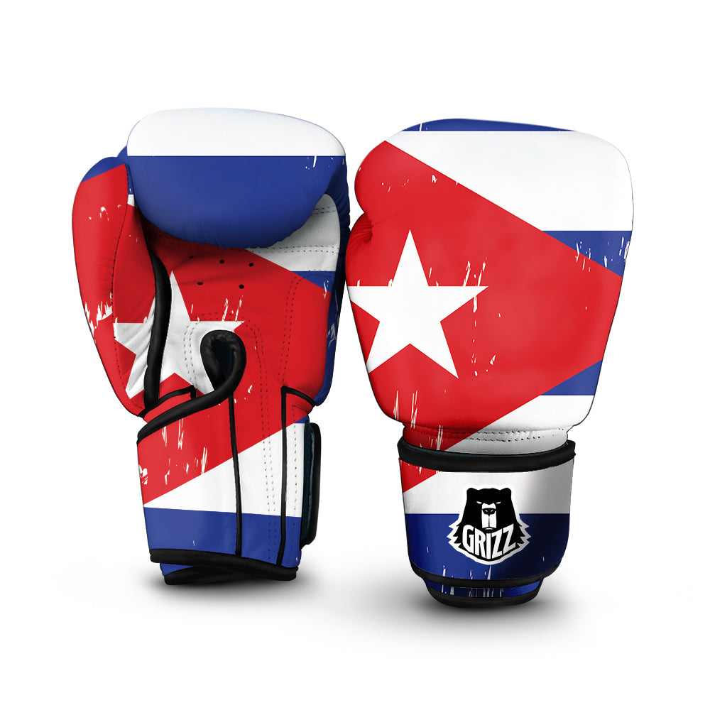 Flag Of Cuba Boxing Gloves-grizzshop