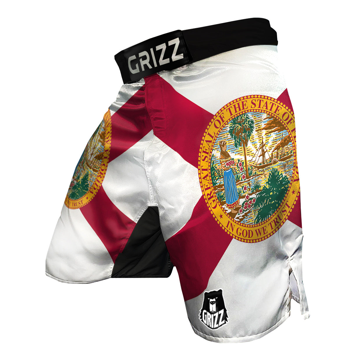 Flag Of Florida MMA Shorts-grizzshop