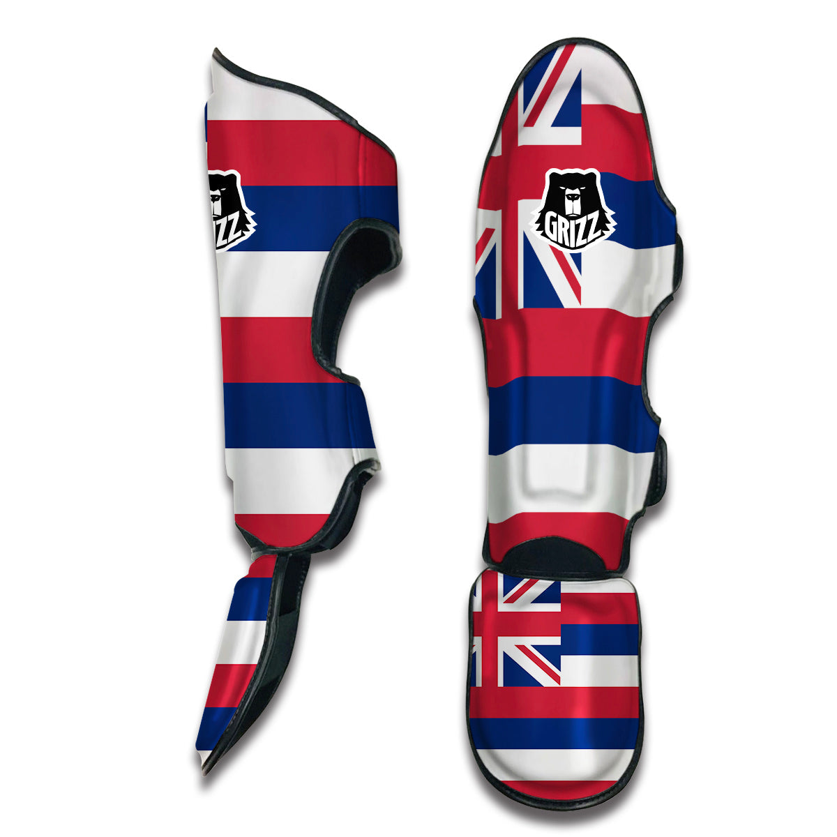 Flag Of Hawaii Muay Thai Shin Guards-grizzshop