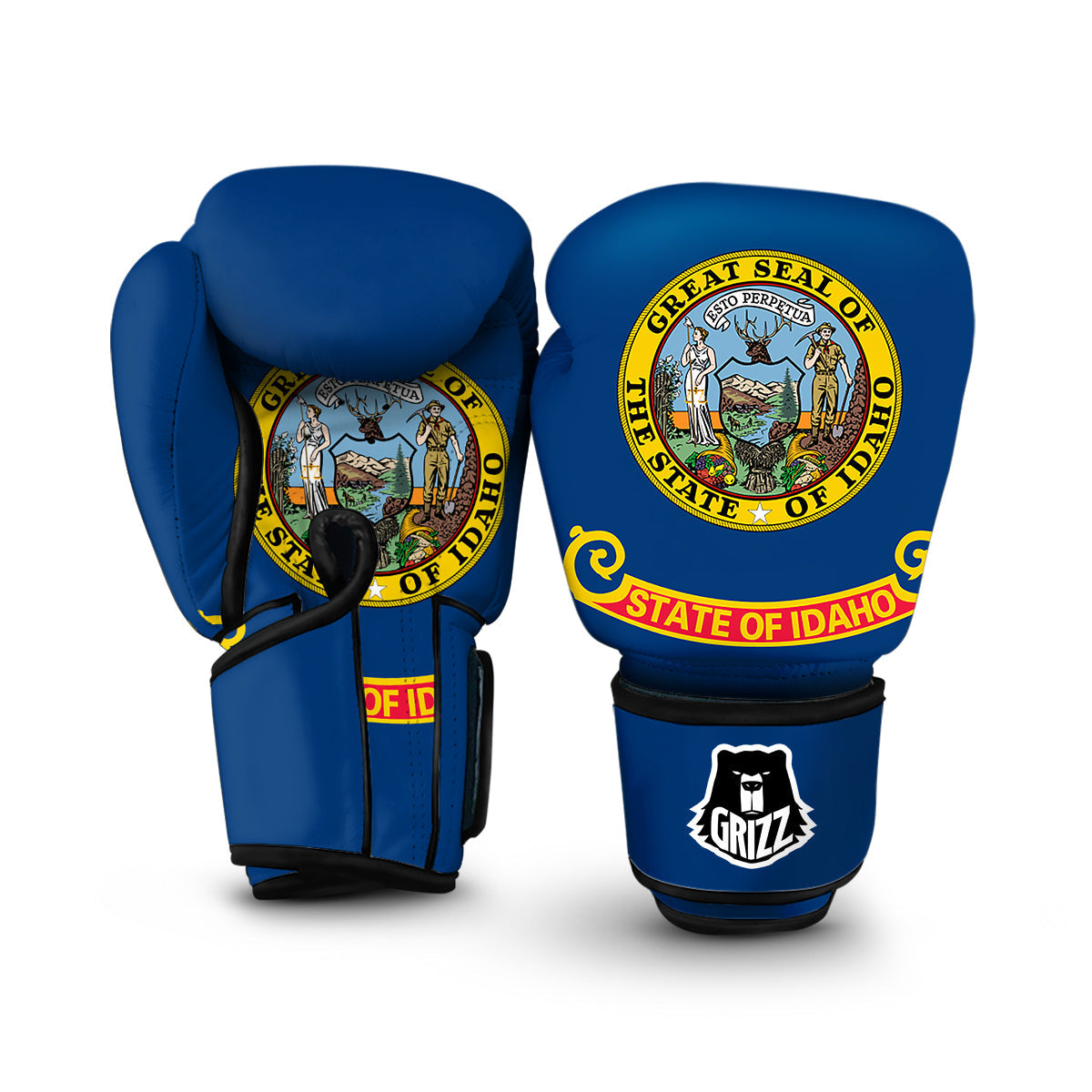 Flag Of Idaho Boxing Gloves-grizzshop