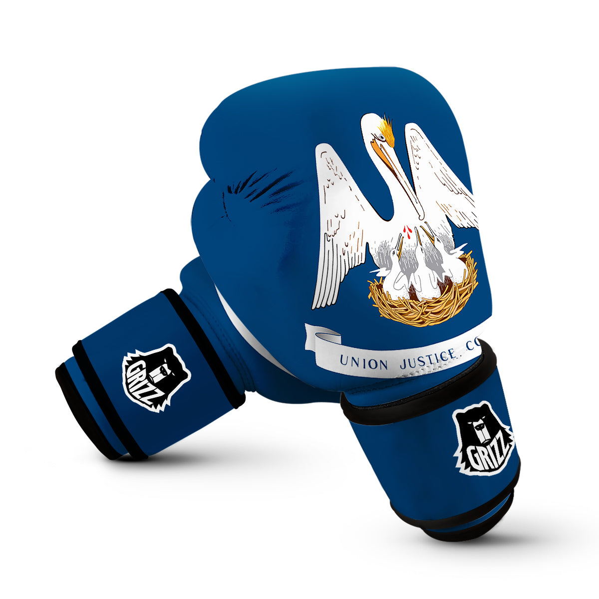 Flag Of Louisiana Boxing Gloves-grizzshop