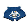 Flag Of Louisiana Muay Thai Boxing Shorts-grizzshop