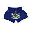 Flag Of Maine Muay Thai Boxing Shorts-grizzshop