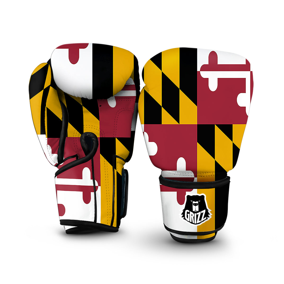 Flag Of Maryland Boxing Gloves-grizzshop