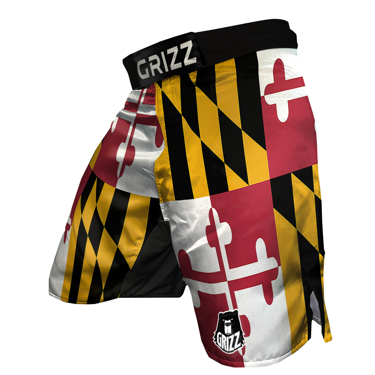 Flag Of Maryland MMA Shorts-grizzshop