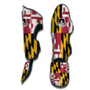 Flag Of Maryland Muay Thai Shin Guards-grizzshop