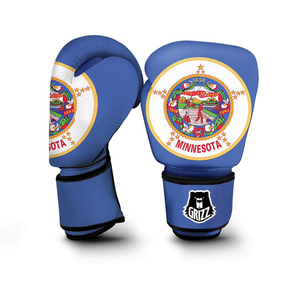 Flag Of Minnesota Boxing Gloves-grizzshop