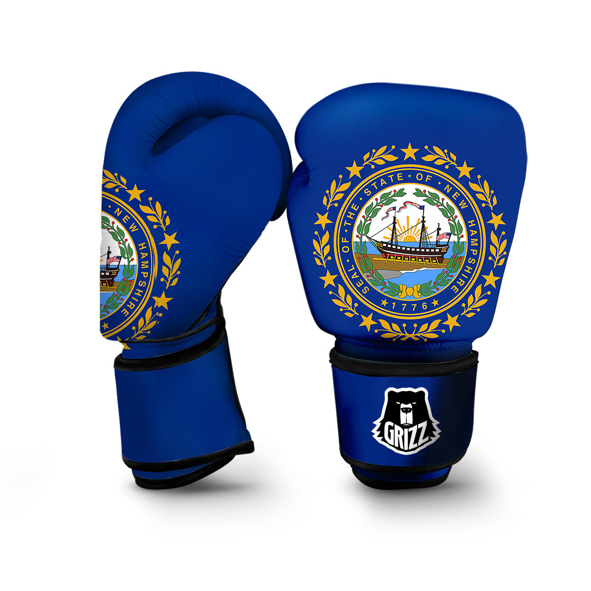 Flag Of New Hampshire Boxing Gloves-grizzshop