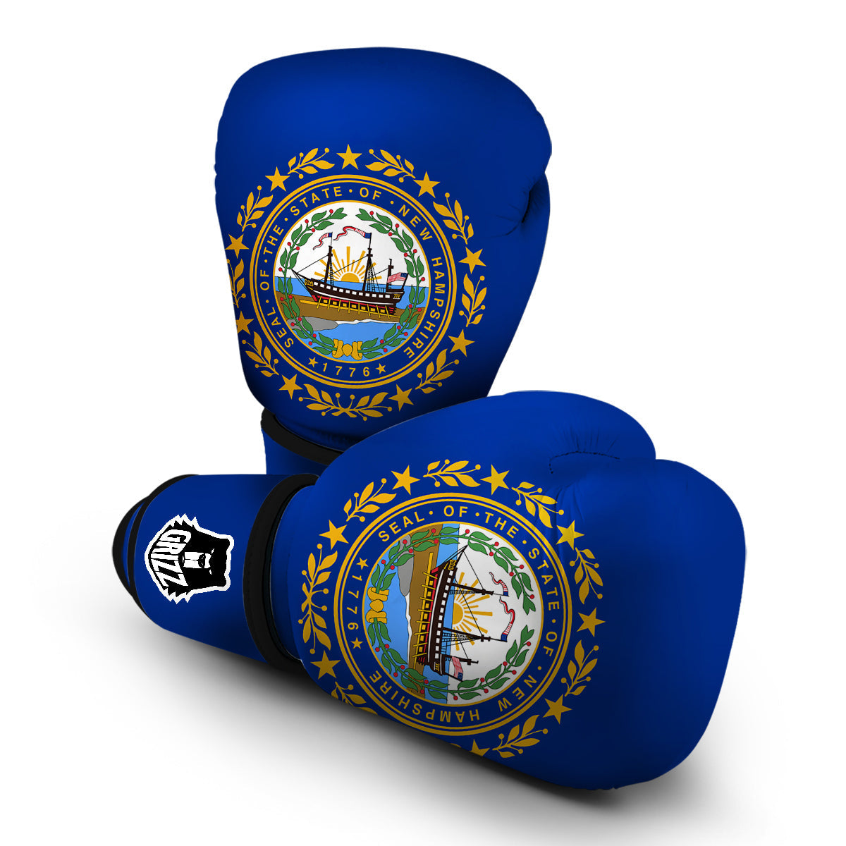 Flag Of New Hampshire Boxing Gloves-grizzshop