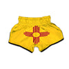 Flag Of New Mexico Muay Thai Boxing Shorts-grizzshop