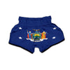 Flag Of New York Muay Thai Boxing Shorts-grizzshop