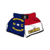 Flag Of North Carolina Muay Thai Boxing Shorts-grizzshop