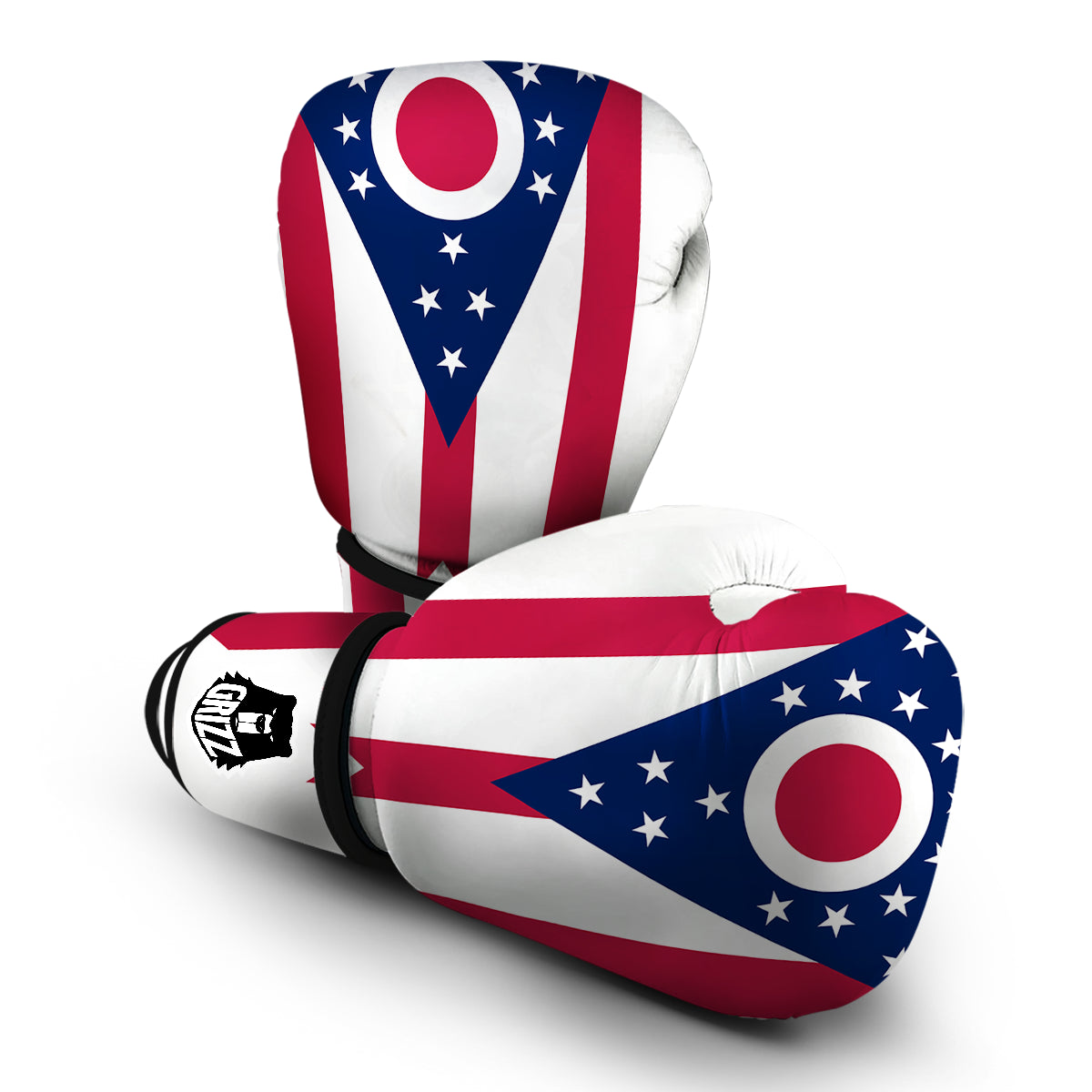 Flag Of Ohio Boxing Gloves-grizzshop