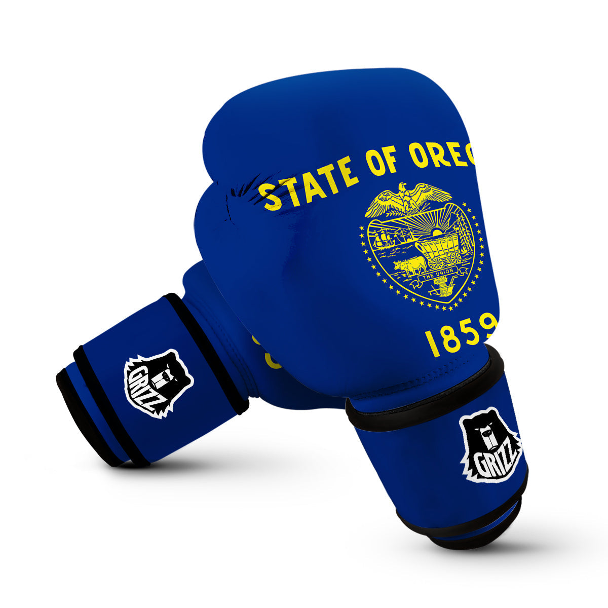 Flag Of Oregon Boxing Gloves-grizzshop