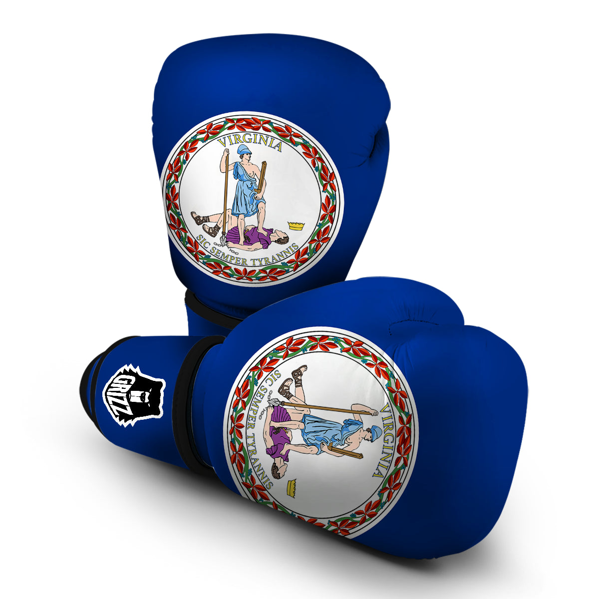 Flag Of Virginia Boxing Gloves-grizzshop