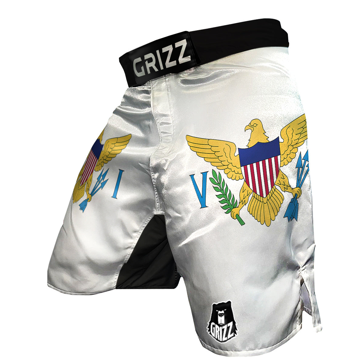 Flag Of the U.S. Virgin Islands MMA Shorts-grizzshop
